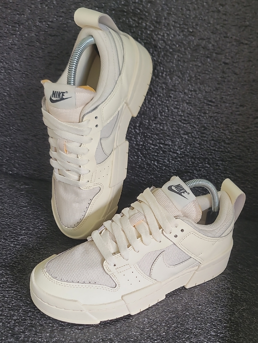 Nike Dunk Low Disrupt "Coconut Milk" Like New Wmns 8.5 Fast Shipping - Picture 7 of 12